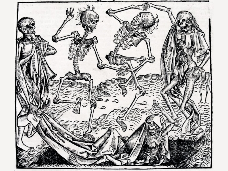 Skeltons dancing